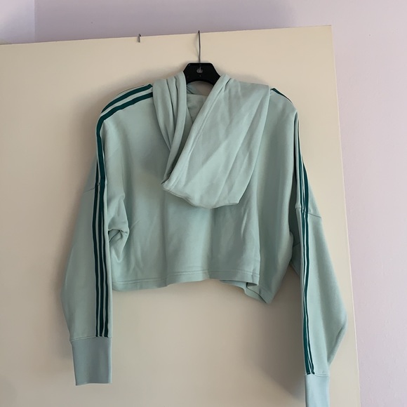 NWT - Adidas Cropped Hoodie - Picture 5 of 5
